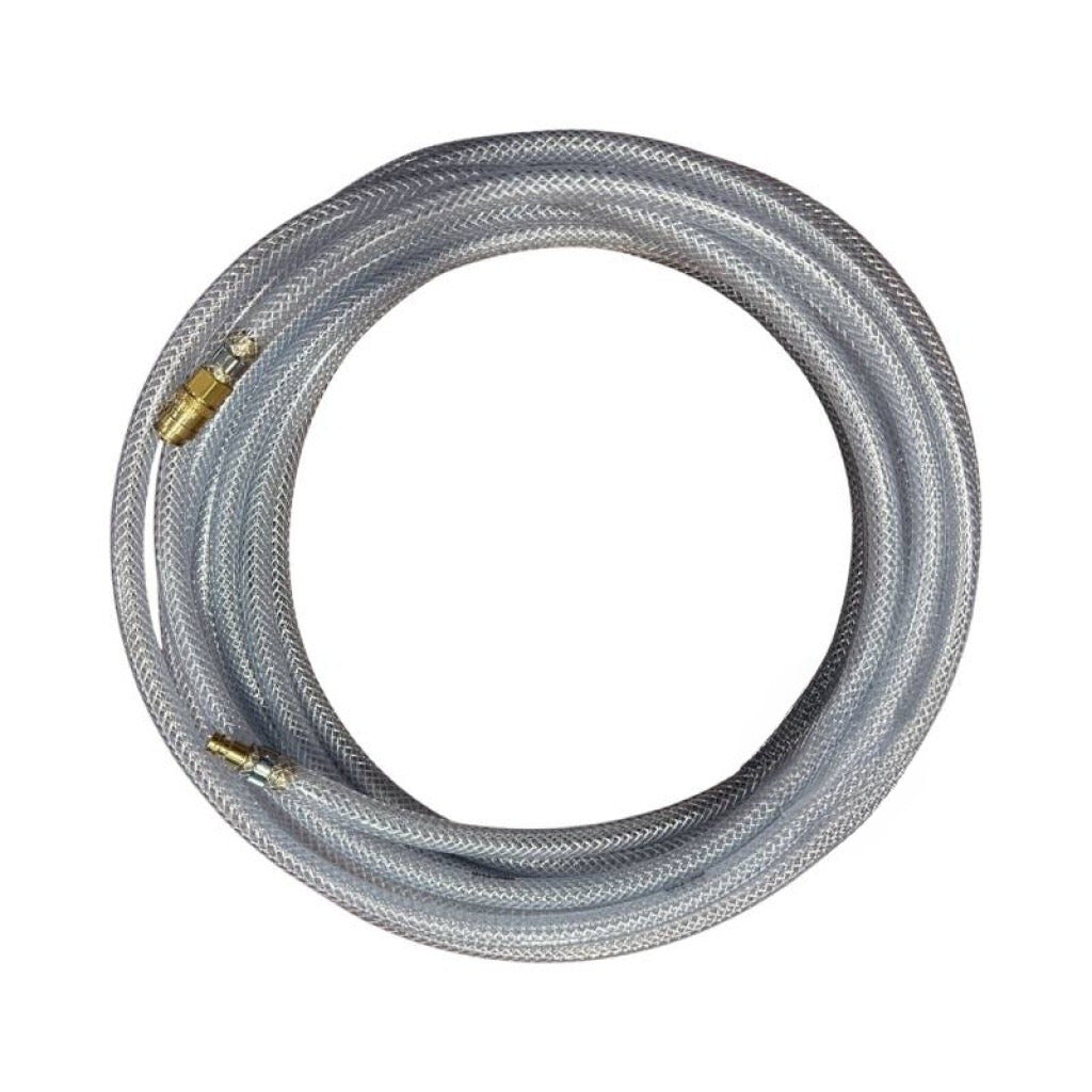 Gewapende verlengslang verkrijgbaar in 10 - 20 - 30 meter = 8 x 13mm voor Pro sprayer of elecktrische drukspuit sprayer, inclusief de koppeling inbegrepen.