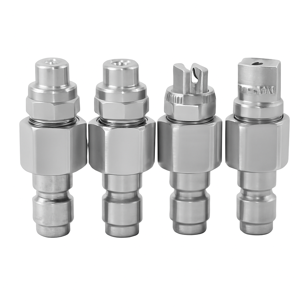 Softwash nozzle houder met 4 nozzles hogedrukreiniger