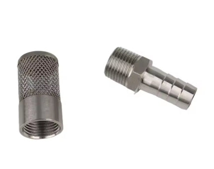 Aanzuigfilter in roestvrijstaal 8-10-12-14-16-19 mm