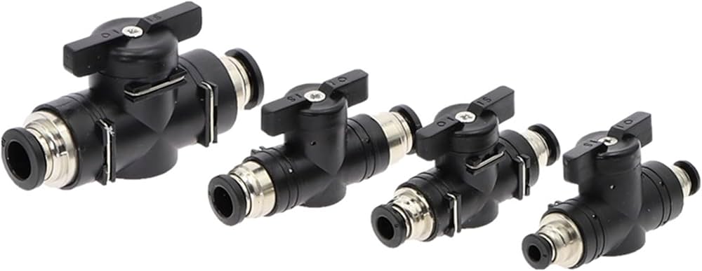 Waterstroom regelaar push in 8 mm