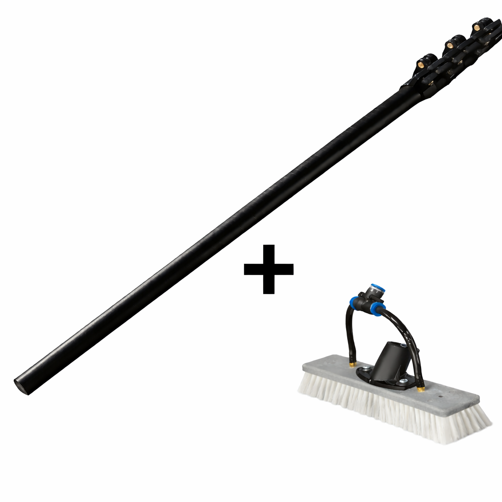 Telescoopsteel Glasfiber inclussief accessoires