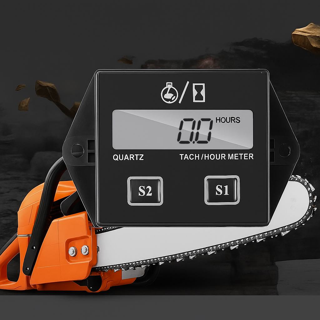 Motor urenteller - Toerenteller voor benzine en dieselmotoren