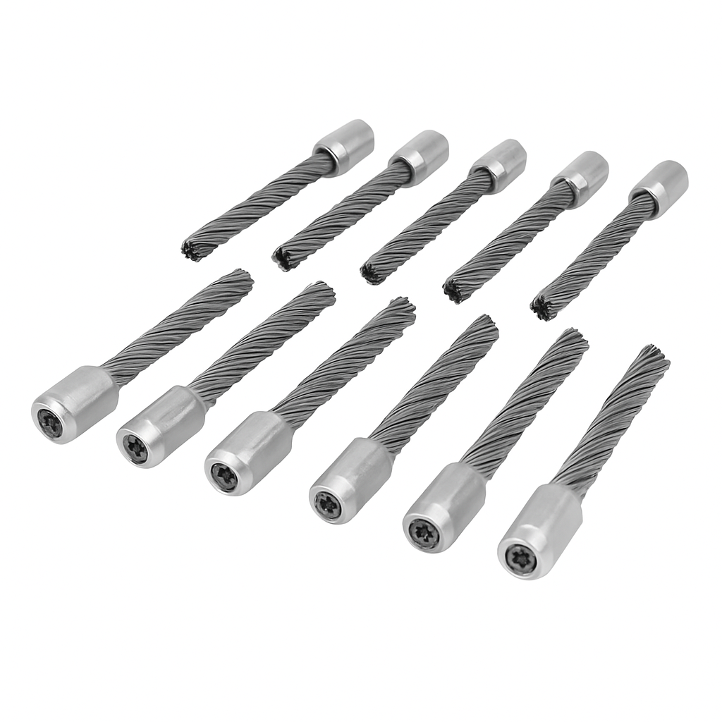 Onkruidborstels voor Etesia en Tielbürger onkruidborstelmachines