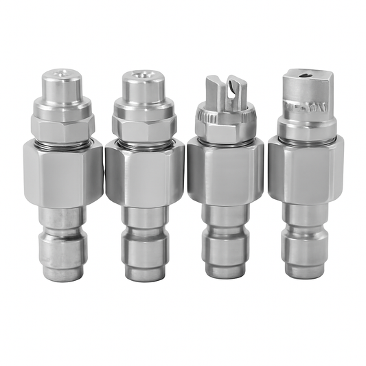 Softwash nozzle houder met 4 nozzles hogedrukreiniger