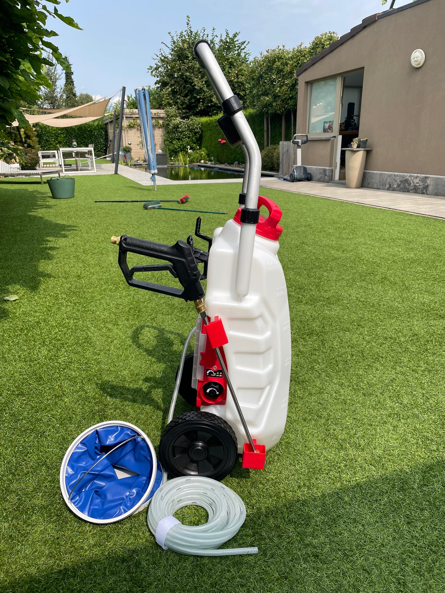 Pro Sprayer - Softwash elektrische sprayer met batterij.