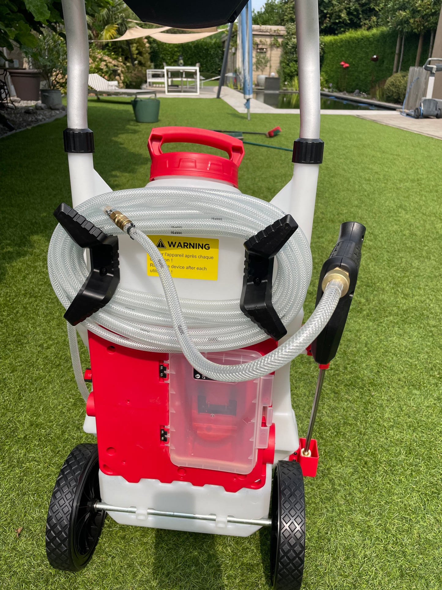 Pro Sprayer - Softwash elektrische sprayer met batterij.