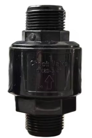 One way valve 1/2 inch - 3/4 inch - 1 inch