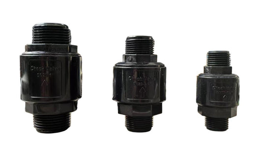 One way valve 1/2 inch - 3/4 inch - 1 inch