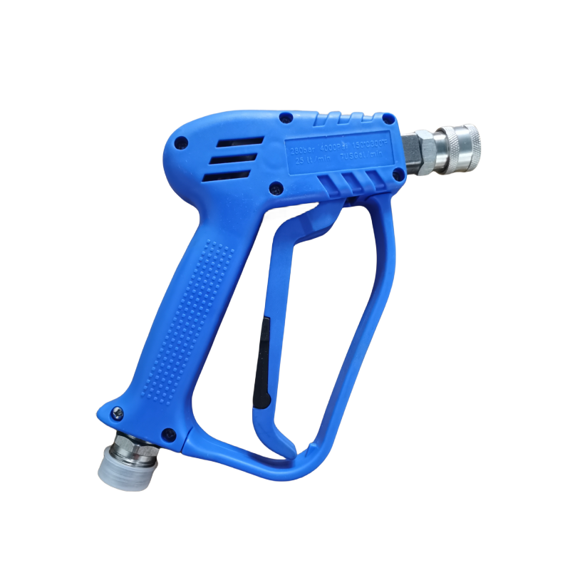 RVS spuitpistool en lans in roestvrijstaal slangaansluiting 8 of 13 mm