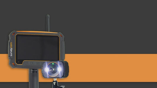 Skyvac - Survey camera + monitor + koffer Compleet Systeem