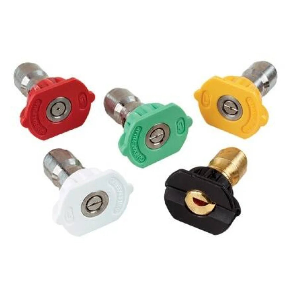 Nozzle set van 5 stuks 0° - 15° - 25° - 40° - 60°
