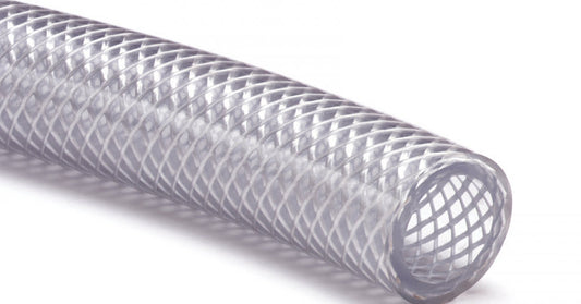 Softwash slang transparant, gewapend – 5 x 8 mm per 10 meter of 50 meter geschikt softwash.