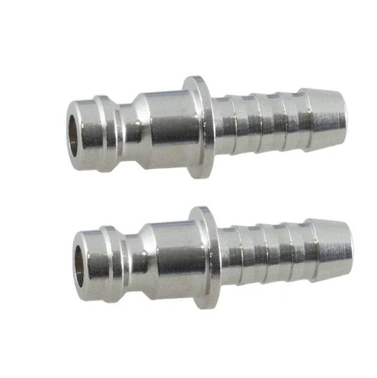 Steeknippel vernikkeld per 2 stuks verkrijgbaar in 6 en/of 8 mm